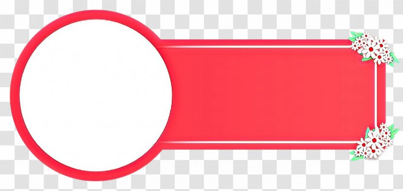 Red Background - Rectangle Pink Transparent PNG