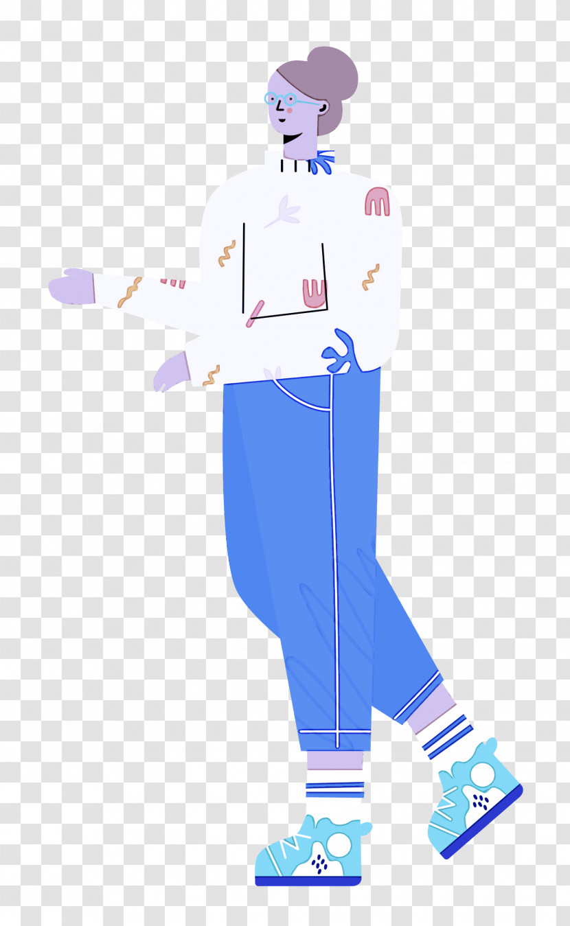 Standing Woman People Transparent PNG