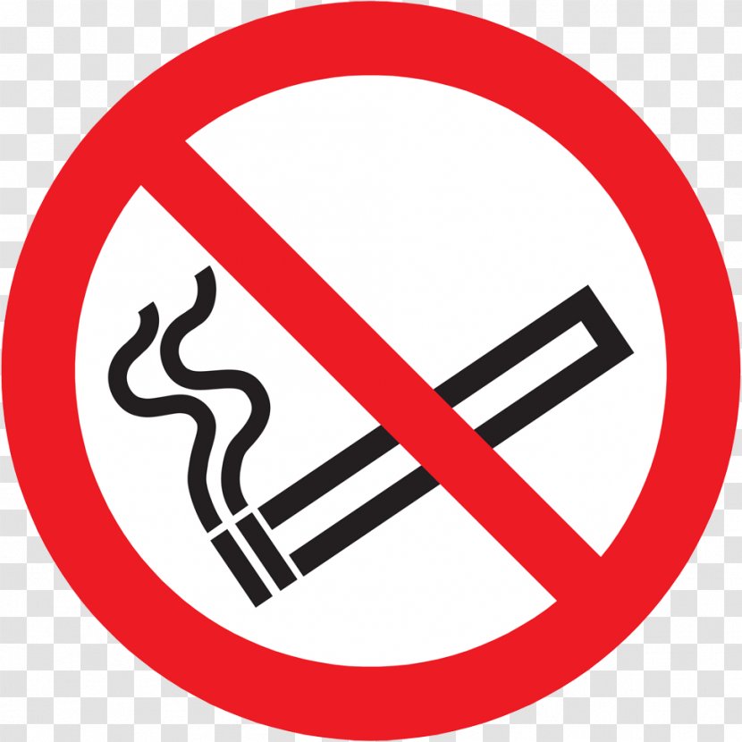 Smoking Ban Cessation Adhesive Tape Sticker - Flower - No Transparent PNG