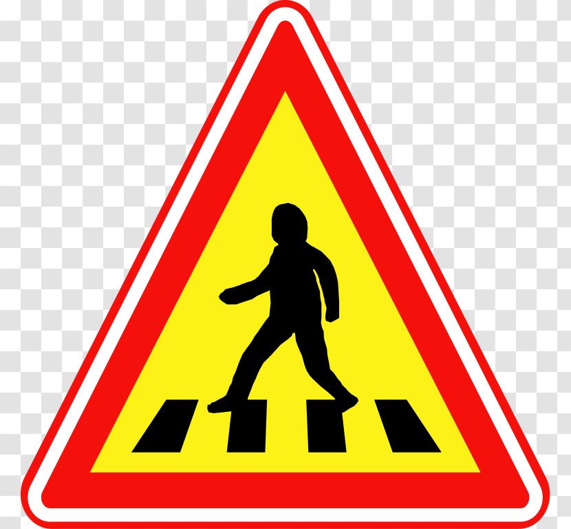 Pedestrian Crossing Traffic Sign Zebra Light - Stop Transparent PNG