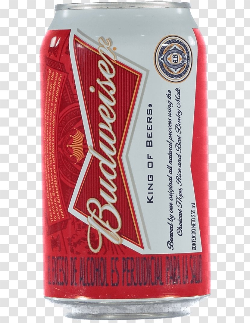 Budweiser Beer American Lager Drink Can - Food Transparent PNG