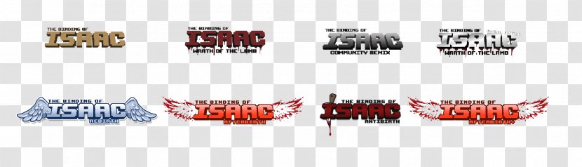 The Binding Of Isaac: Afterbirth Plus Logo Brand Font - Isaac Transparent PNG