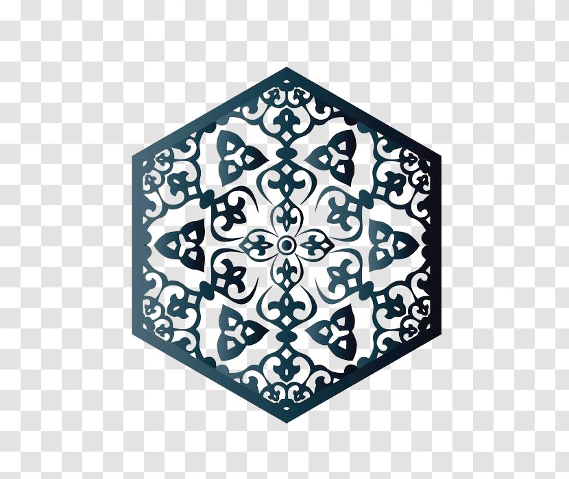 Islamic Geometric Patterns Architecture Art - Stock Photography - A Hexagonal Pattern With Features Transparent PNG