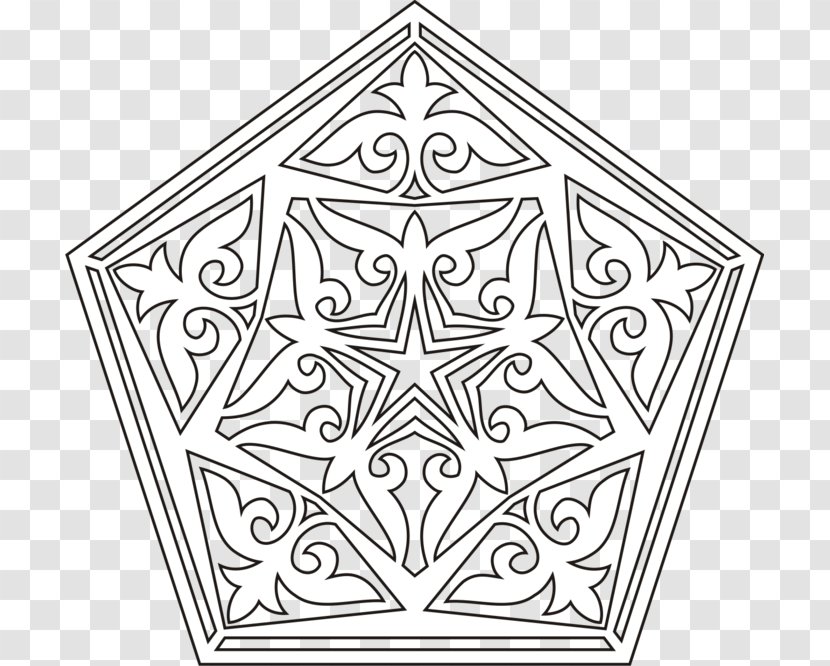 Ornament Line Art Mandala Decorative Arts Drawing - Tracery - R 10 Transparent PNG