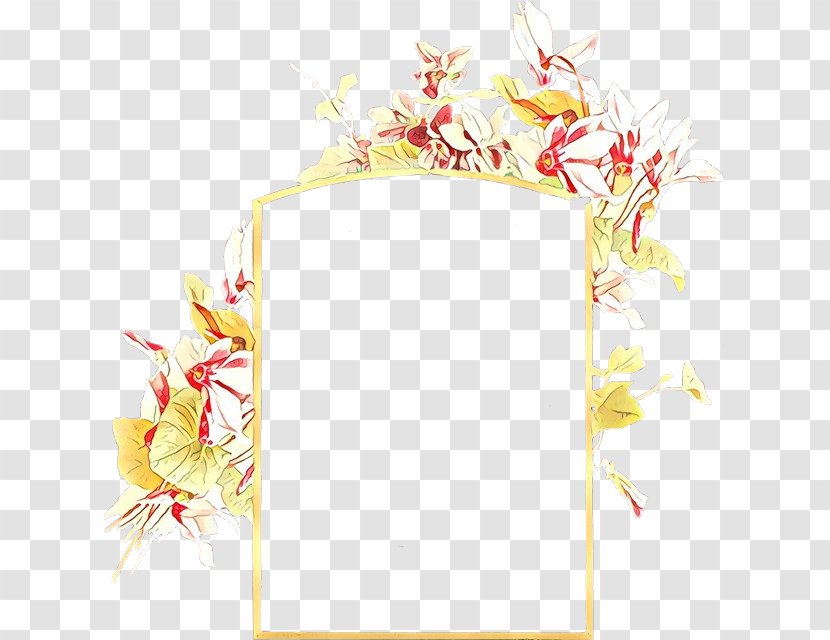 Floral Design Frame - Picture - Interior Transparent PNG