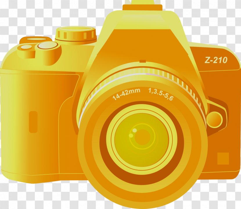 Camera Clip Art - Android - Gold Transparent PNG