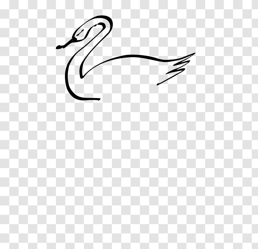 Drawing Clip Art - Black And White - Calligraphy Transparent PNG