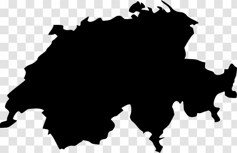 Flag Of Switzerland World Map Blank Transparent PNG