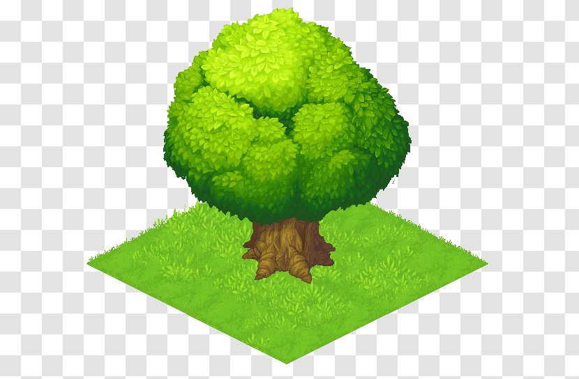 Isometric Graphics In Video Games And Pixel Art DeviantArt - Fat Tree Transparent PNG