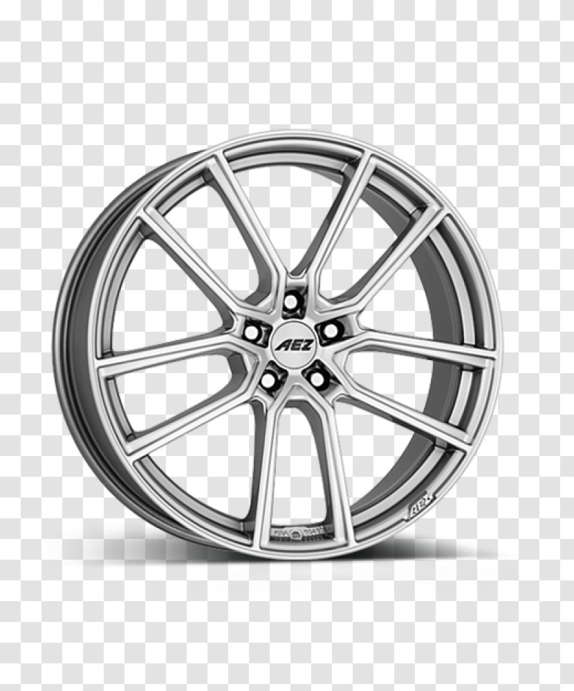 Alloy Wheel Car Motor Vehicle Tires AEZ Raise Hg - Steel Transparent PNG