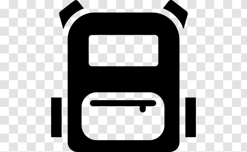 Computer Mouse Backpack - Black And White Transparent PNG