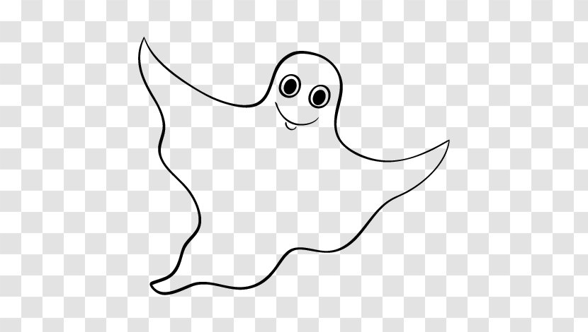Drawing Halloween Ghost Clip Art - Heart Transparent PNG