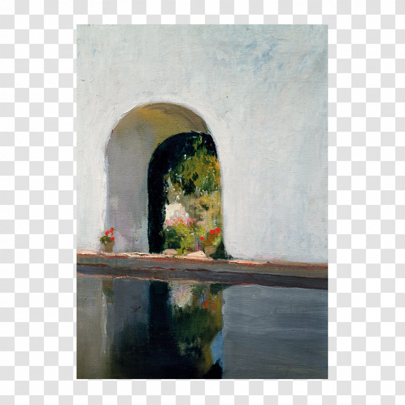 Alcázar Of Seville Sorolla Museum Alhambra Garden Painting Transparent PNG