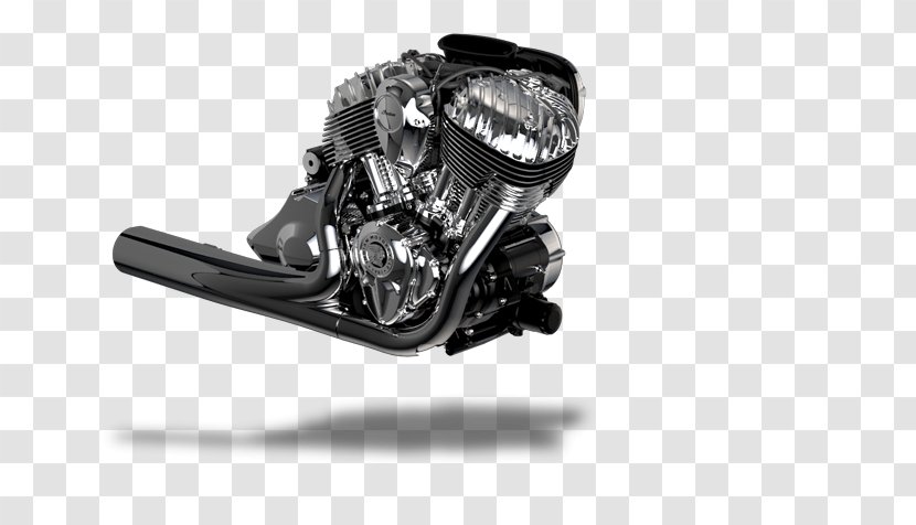 Automotive Lighting Silver - Motorcycle Engine Transparent PNG