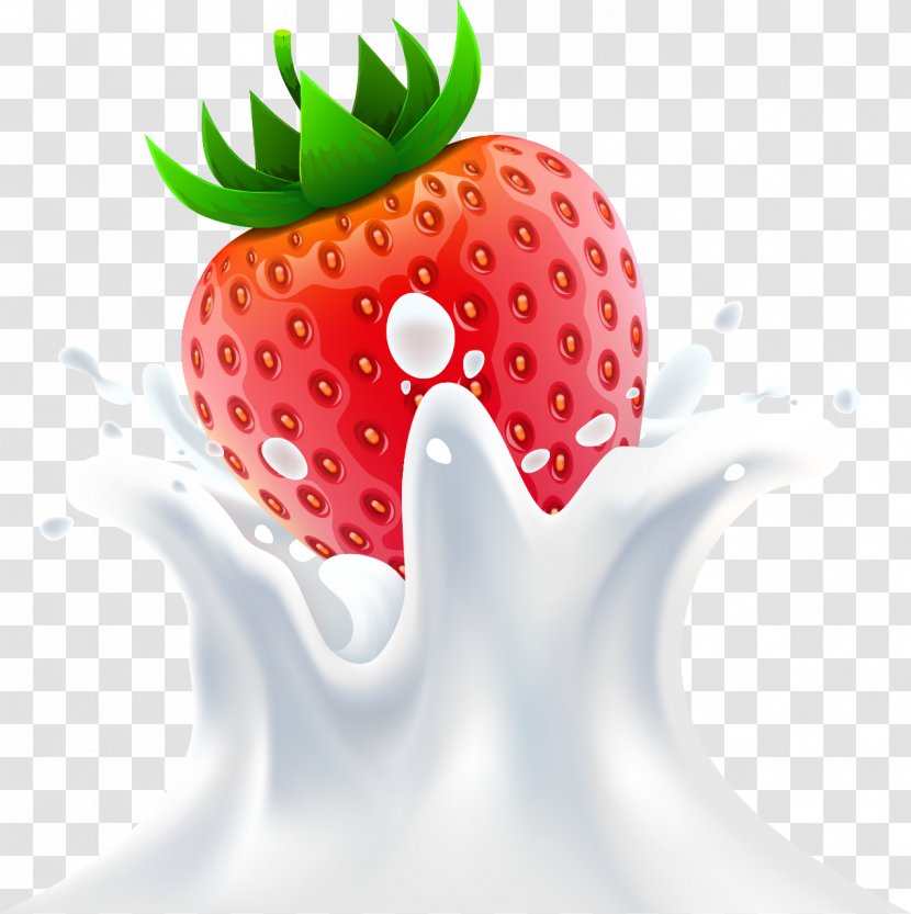 Milkshake Juice Chocolate Milk Strawberry - Plant Transparent PNG