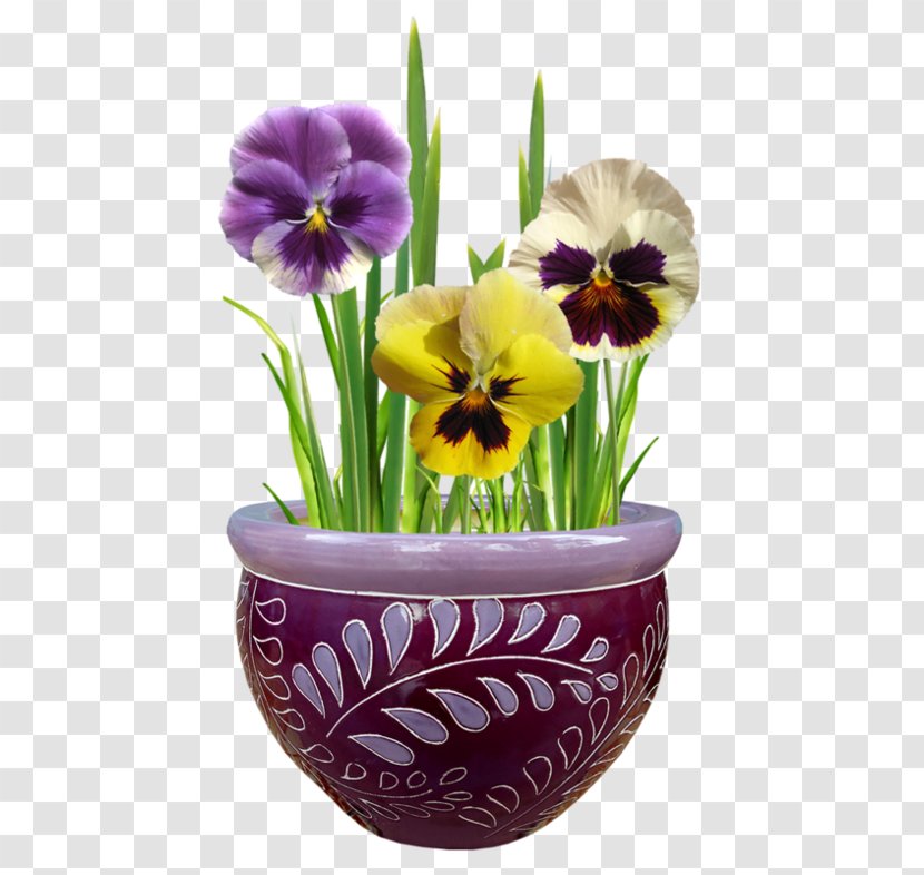 Flowerpot - Porcelain Pots Transparent PNG