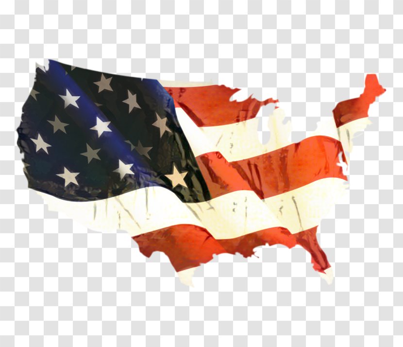 Flag Background - United States - Briefs Orange Transparent PNG