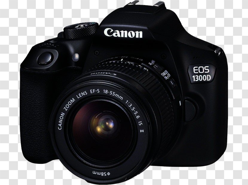 Canon EOS 1300D 1200D EF-S Lens Mount 18–55mm - Mirrorless Interchangeable Camera Transparent PNG