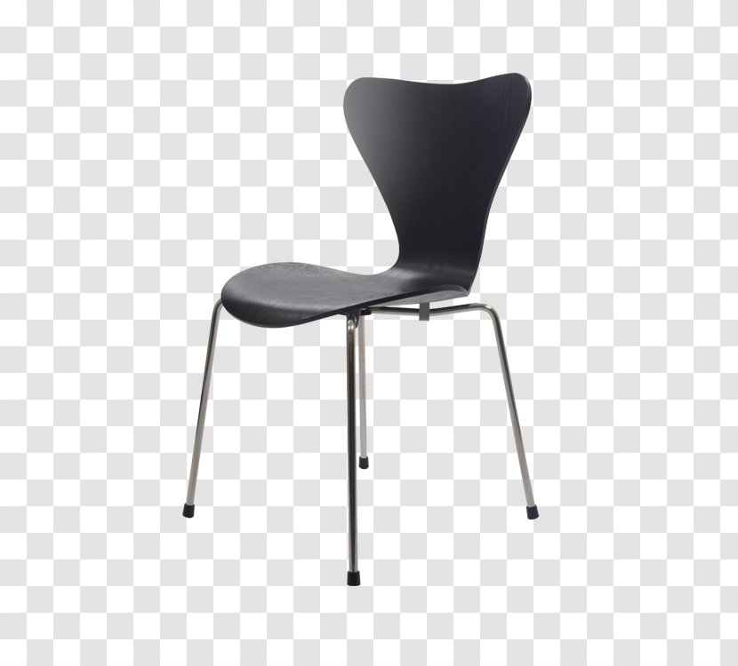 Model 3107 Chair Furniture Gubi - Arne Jacobsen Transparent PNG