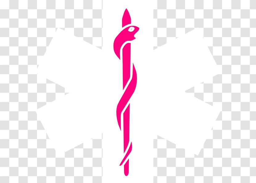 Logo Pink M Font Clip Art Line - Arm - Paramedic Transparent PNG