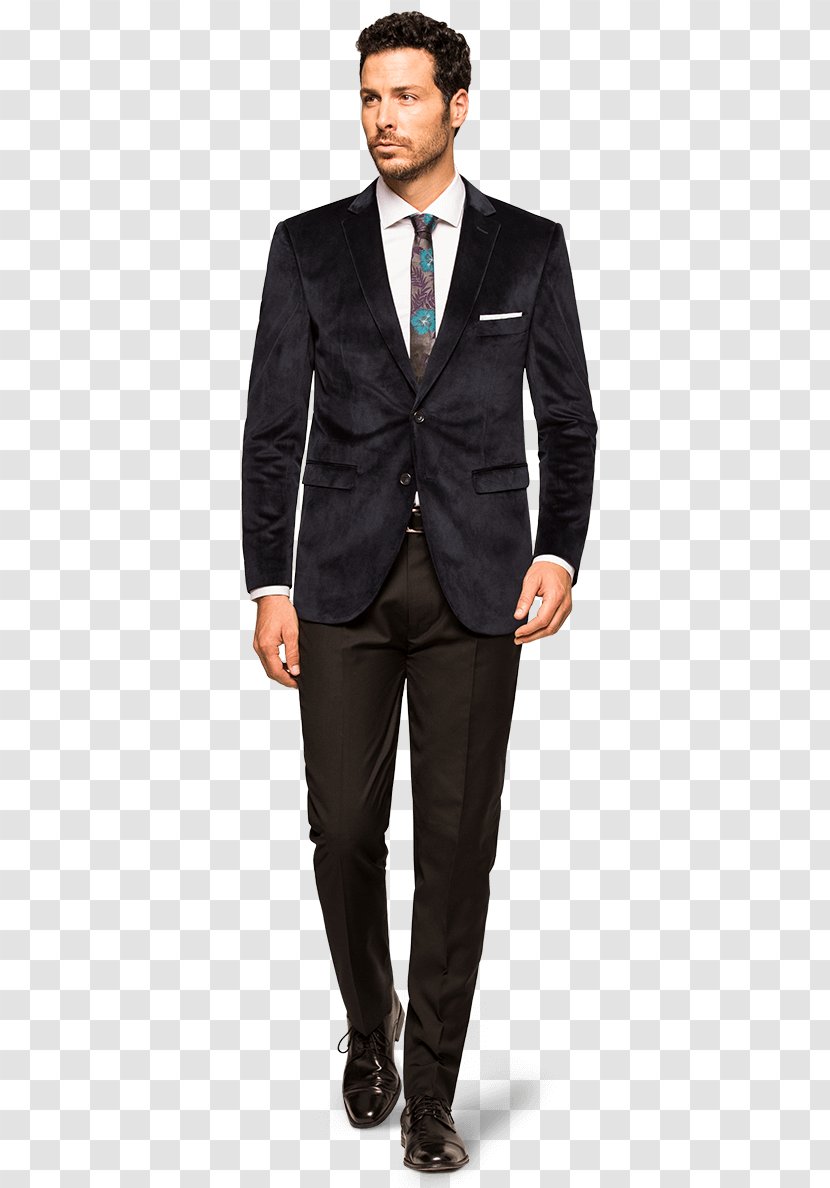 Suit Tuxedo Formal Wear Clothing - Velvet Blazer Transparent PNG