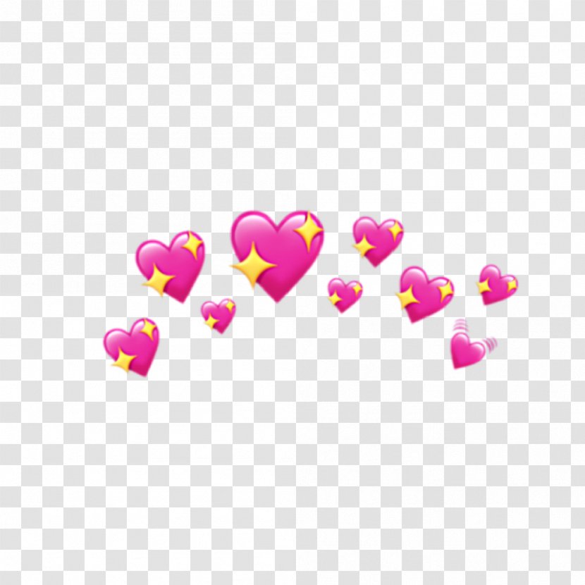 Background Heart Emoji - Video - Love Petal Transparent PNG.