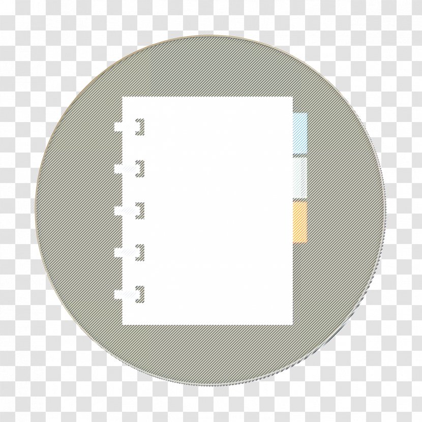 Notebook Icon With Separators Organized - Paper Product - Mirror Transparent PNG