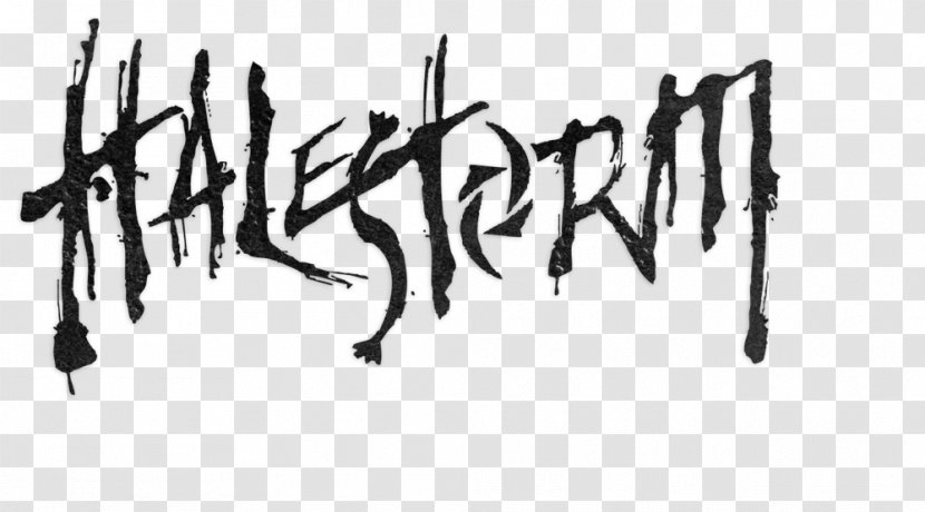 Halestorm Logo The Strange Case Of... Musical Ensemble - Watercolor - Band Vector Transparent PNG