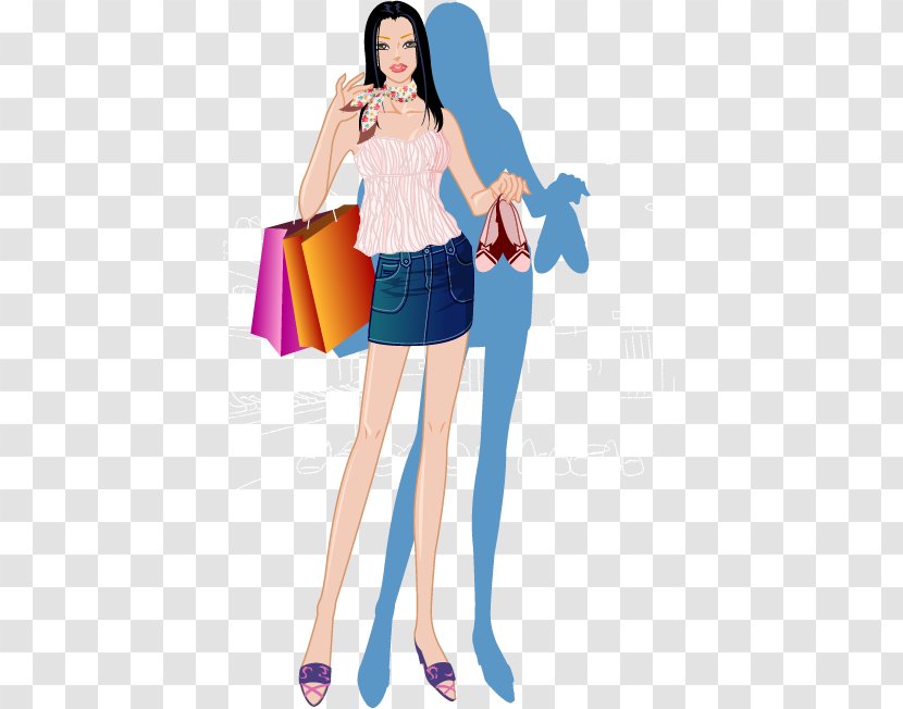 Shopping Bag - Tree - Vector Woman Transparent PNG