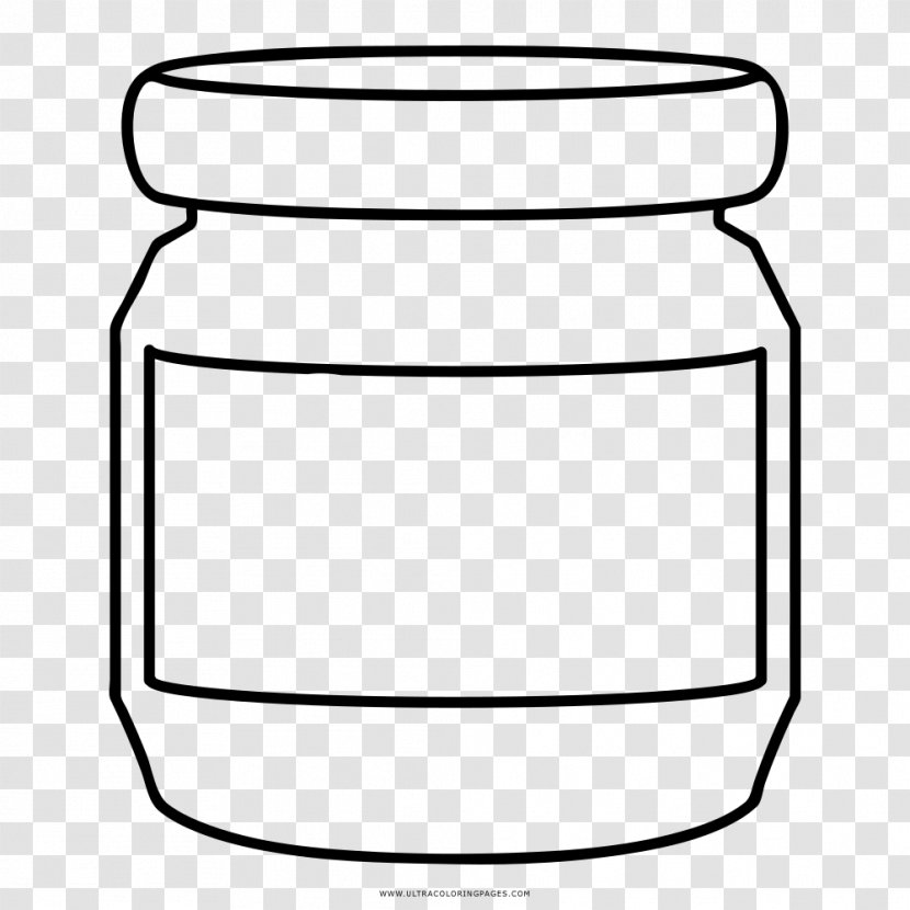 Coloring Book Mason Jar Drawing Biscuit Jars - Food Storage Containers - Sandy Beach Transparent PNG
