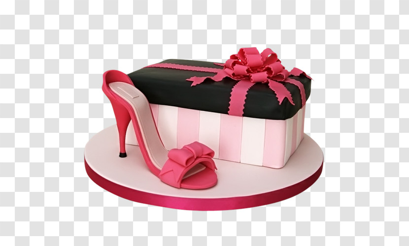 Cake Decorating Shoe Sandal Cake Pink M Transparent PNG