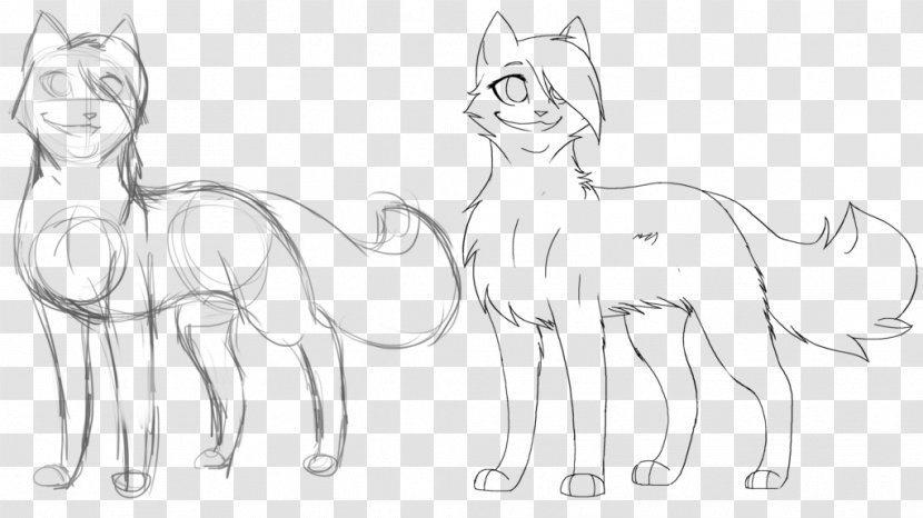 Pony Line Art SkyClan's Destiny Sketch - Silhouette - Tree Transparent PNG