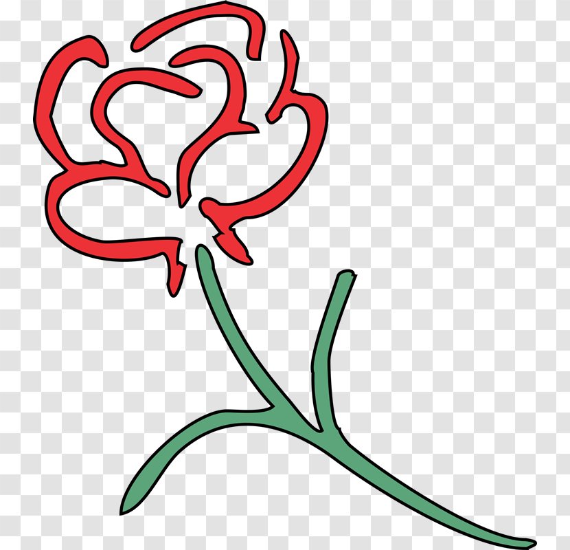 Mother's Day Stencil Embroidery Pattern - Mother - Red Flowers Transparent PNG