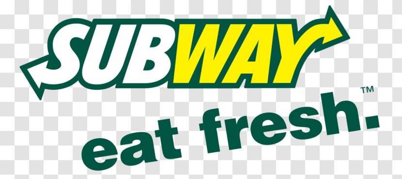 Fast Food Restaurant Subway Logo - Text - Lunch Transparent PNG