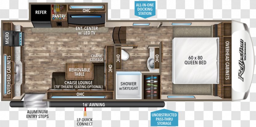 Grand Design Recreational Vehicles Fifth Wheel Coupling Campervans Tow Hitch Affinity RV Service, Sales & Rentals - Floor Plan - Water Reflection Transparent PNG