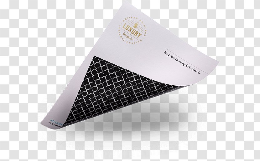 Letterhead Paper Printing Compliments Slip - Design Transparent PNG