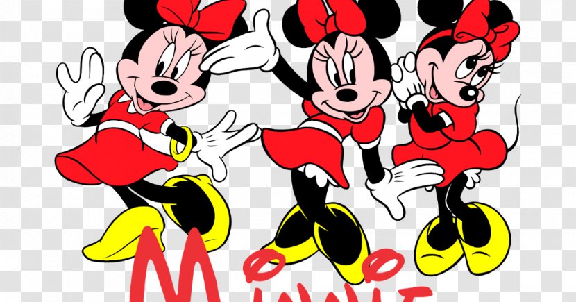 Minnie Mouse Mickey Donald Duck Clip Art - Watercolor Transparent PNG