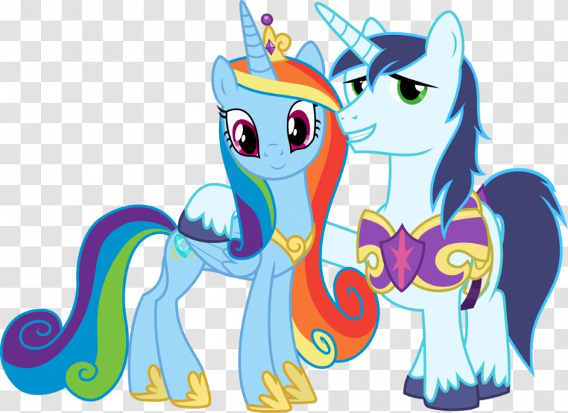 Princess Cadance Shining Armor Twilight Sparkle Rainbow Dash Pony - Heart - Straight Transparent PNG