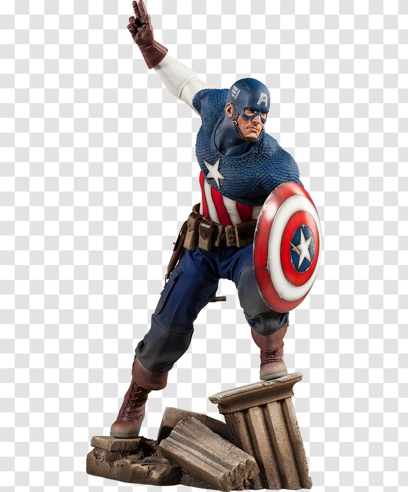 Captain America Hulk Sideshow Collectibles Marvel Comics Action & Toy Figures - The Winter Soldier Transparent PNG