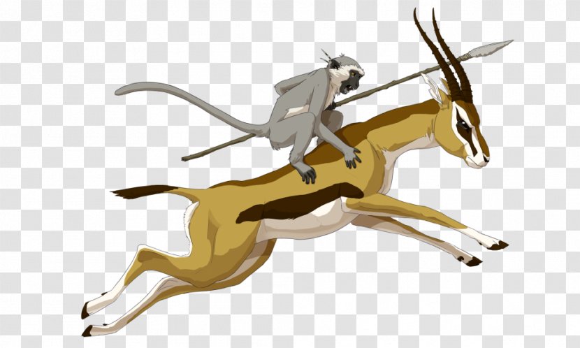 Thomson's Gazelle Drawing Painting - Dama Transparent PNG