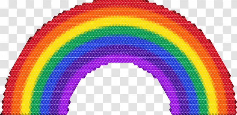 Rainbow Color Clip Art - Violet - Triangle Transparent PNG
