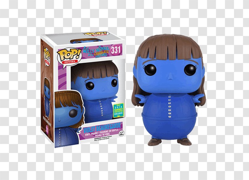 The Willy Wonka Candy Company Violet Beauregarde San Diego Comic-Con Funko - Chocolate Factory Transparent PNG