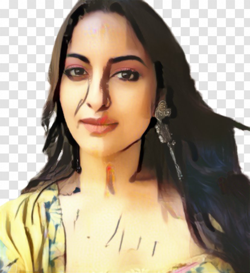 Sonakshi Sinha Actor Bollywood Celebrity Pakistan - Hairstyle - Step Cutting Transparent PNG