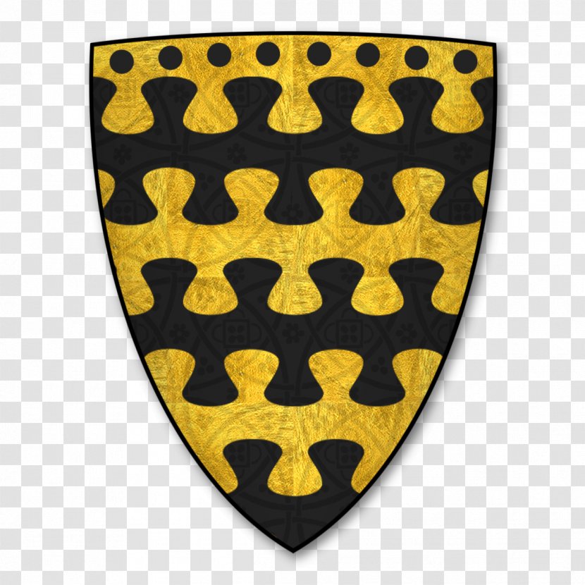 Orleton Bosbury Heraldry Family Coat Of Arms - Roll - Sable Transparent PNG