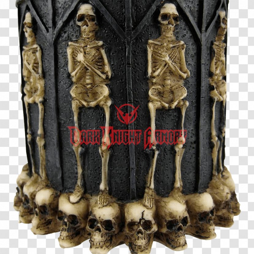 Mug Skeleton Skull Tankard Jug - Brass Transparent PNG