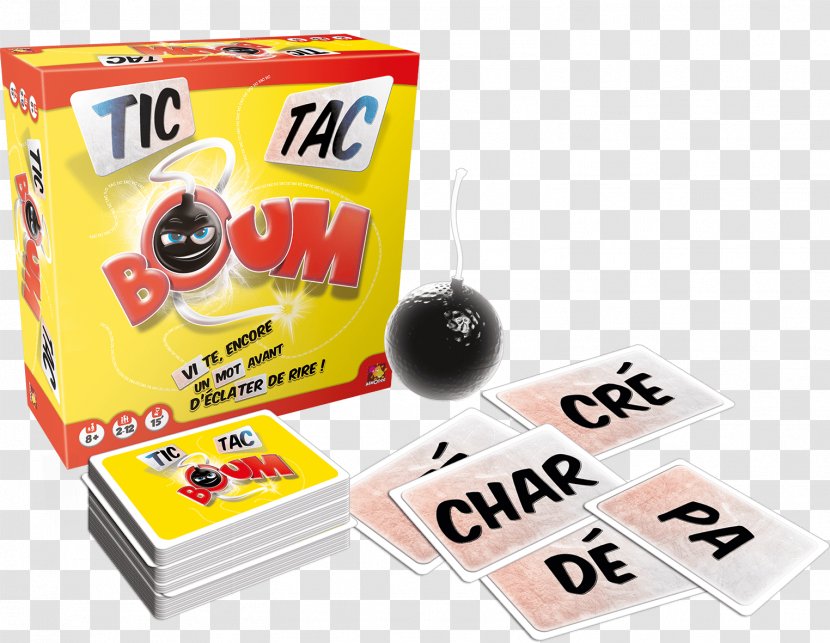 Amazon.com Asmodee Ravensburger Tic Tac Boum Game Toy Fnac Transparent PNG