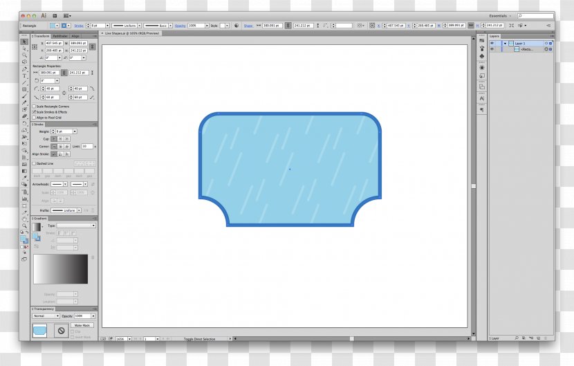Illustrator Tutorial Adobe Systems Creative Cloud - Shape - Distort Transparent PNG