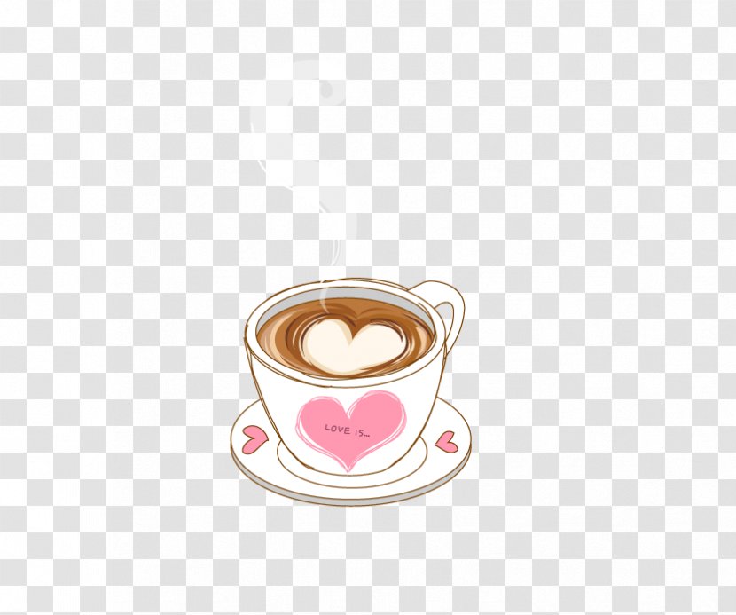 Coffee Cup Cappuccino Espresso - Tableware - Mug Transparent PNG