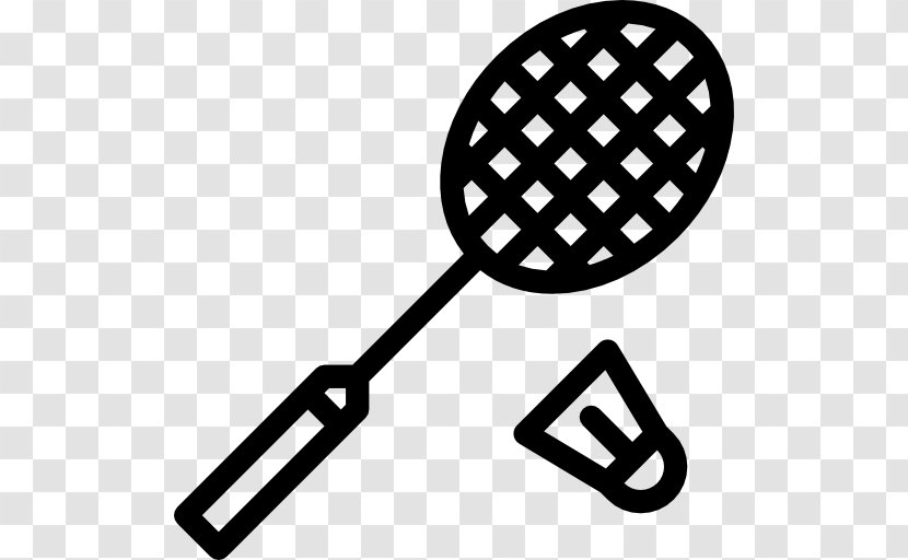 Racket Squash Sport Strings Rakieta Tenisowa - Black And White - Badminton Transparent PNG