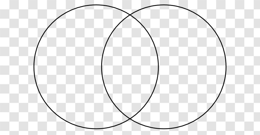 Circle Point White Angle Line Art - Venn Transparent PNG